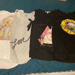 Lot of 4 casual tank tops